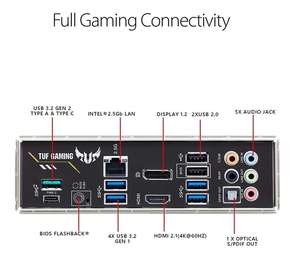 Board Asus Tuf GAming B550-Plus Aura Sync