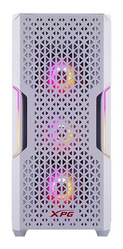 Chasis XPG Rgb Starker + 2 Fan bLanca