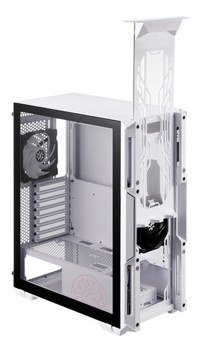 Chasis XPG Rgb Starker + 2 Fan bLanca