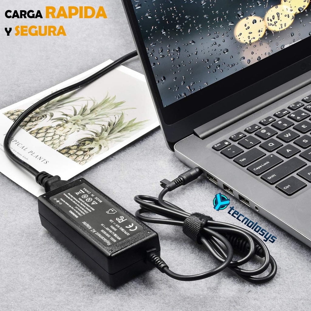 CARGADOR PORTATIL HP 18.5V 3.5 AMP 4.8*1.7MM HOMOLOGADO
