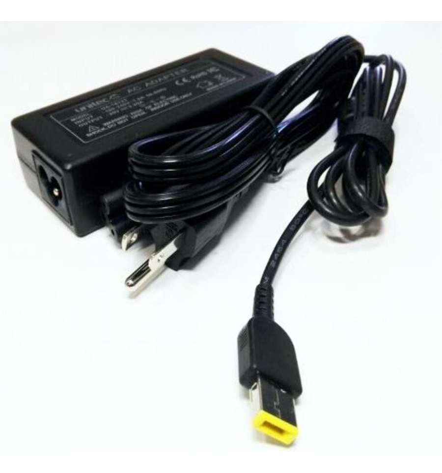 CARGADOR PORTATIL LENOVO 20V 3.25 AMP USB HOMOLOGADO