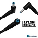 CARGADOR PORTATIL HP SPLIT PUNTA AZUL 19.5V 2.31 AMP 4.5*3.0MM HOMOLOGADO