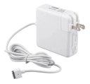 CARGADOR MAC APPLE 14.5V 3.1 AMP MAGSAFE 2 45W HOMOLOGADO