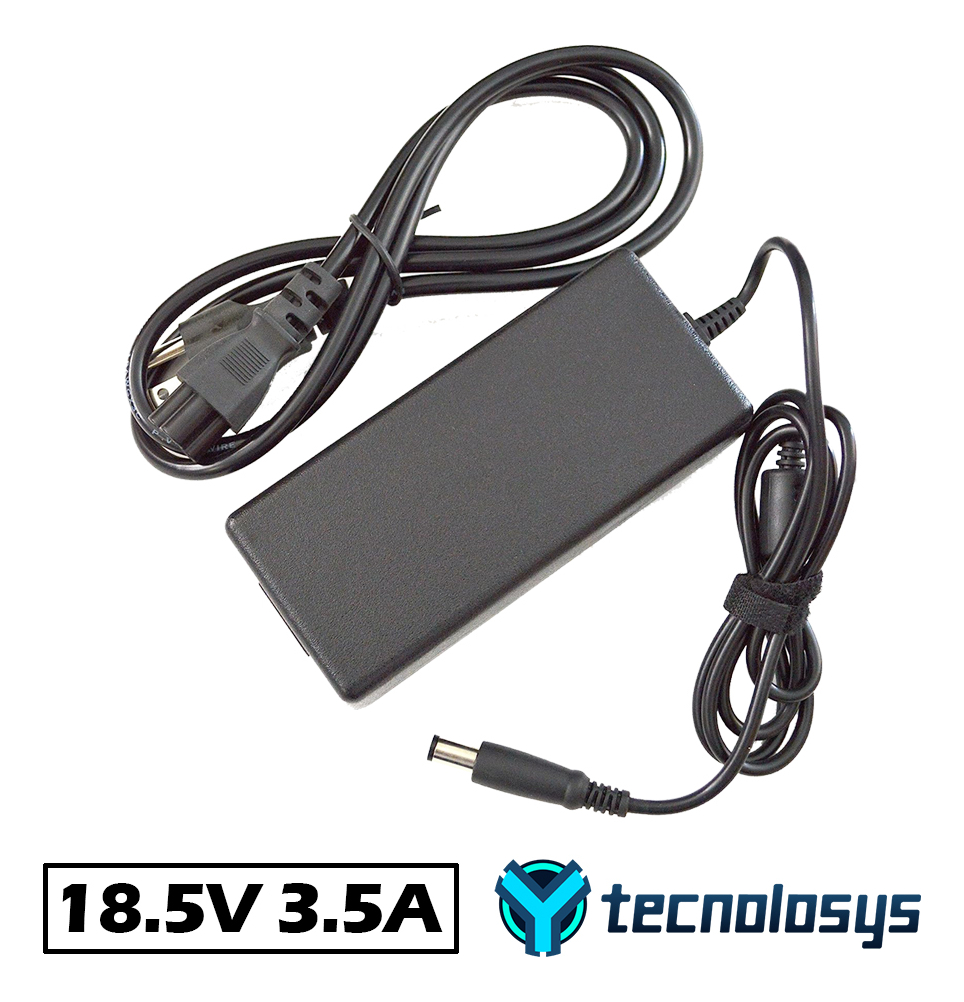 CARGADOR PORTATIL HP 18.5V 3.5 AMP AGUJA 7.4*5.0MM HOMOLOGADO
