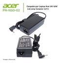 Cargador Para Acer Aspire 3 A315 Series 19v 3.42a 3.0*1.1mm
