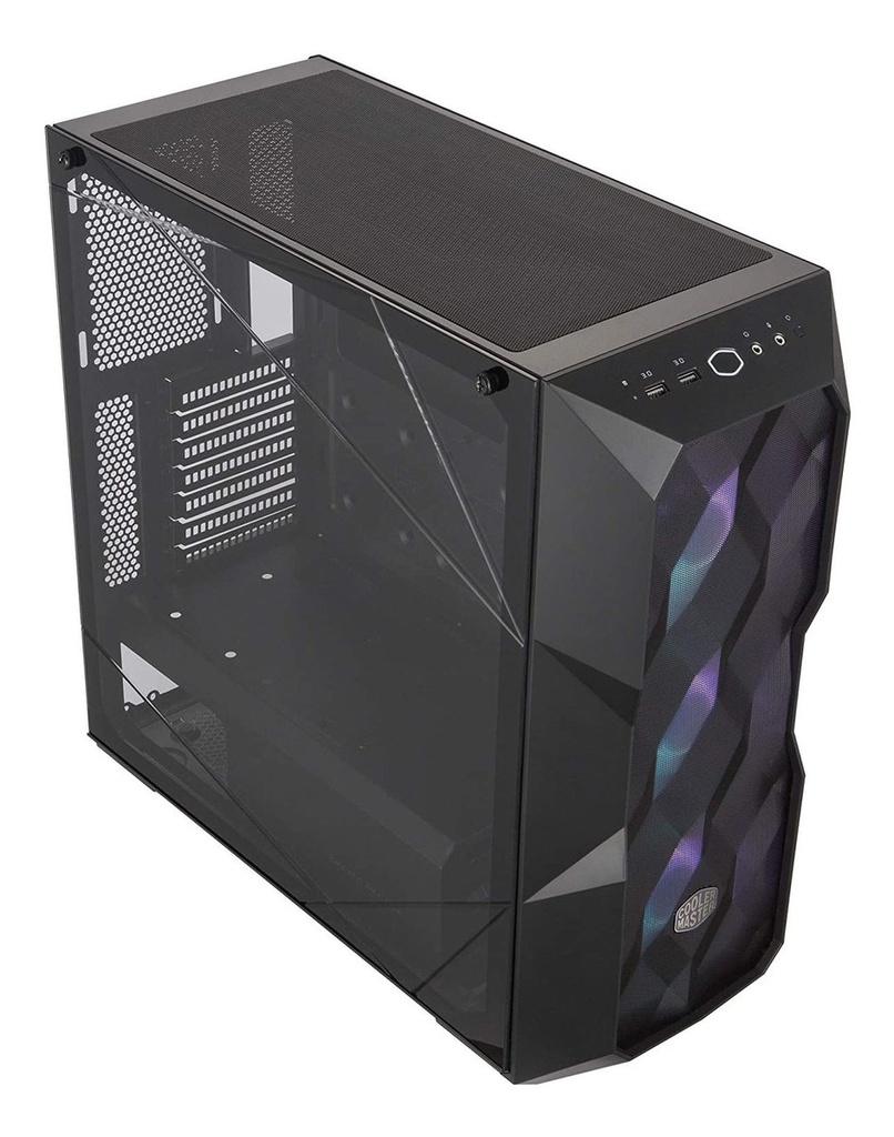 Chasis Cooler Master Masterbox TD500 mehs Negra 3 ARGB Fan