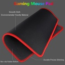 Combo Teclado Mouse + Pad Cakce Retroiluminación LED cable USB