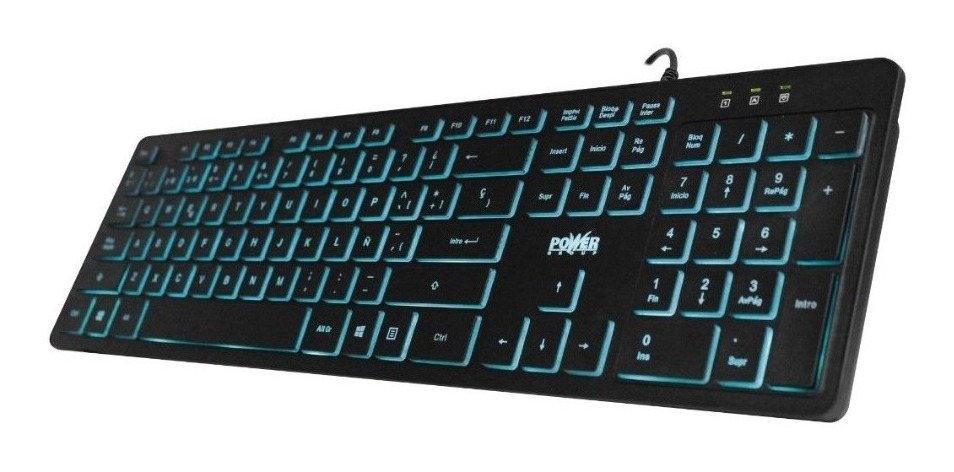 COMBO TECLADO MOUSE POWER GROUP NC-901 ALAMBRICO RETROILUMINADO