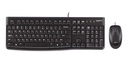 COMBO TECLADO Y MOUSE LOGITECH MK120 ALAMBRICO