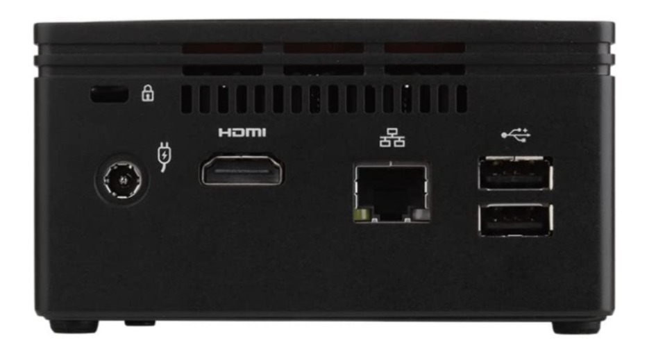 CPU MINI GIGABYTE BRIX GB-BACE-3150 INTEL CELERON N3150 1.60GHZ RAM DDR3 8GB SOLIDO 120GB