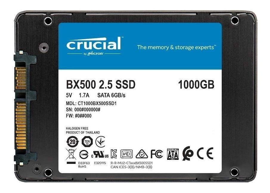 DISCO SSD 1TB CRUCIAL BX500