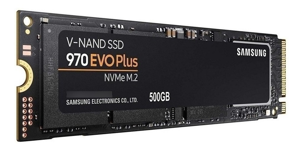 DISCO M.2 NVME 500GB SAMSUNG EVO PLUS 970 MODELO:MZ-V7S500 (350