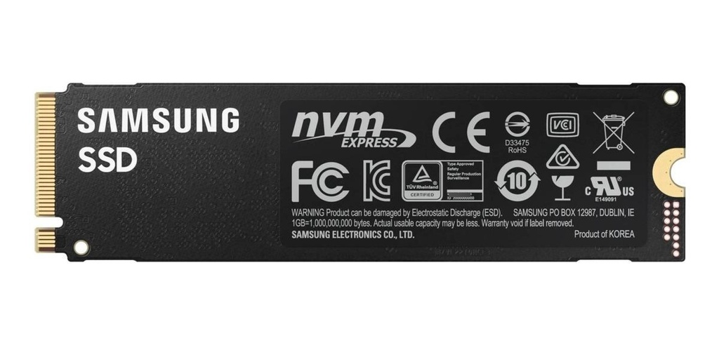 Disco M.2 NVMe 1TB Samsung 980 Pro PCIE