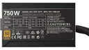 Fuente Cooler Master Master 750W 80 plus Bronze Masterwatt