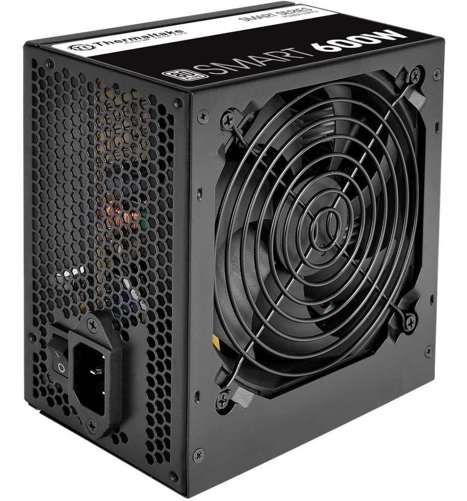 FUENTE PODER THERMALTAKE 600W REAL 80 PLUS SMART SERIES