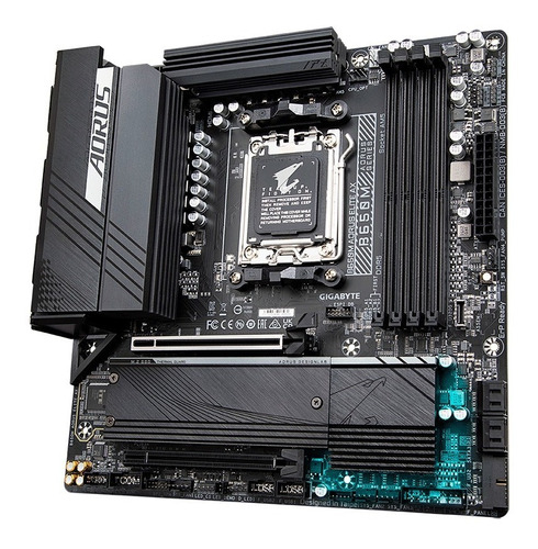 Board GIGABYTE B650M AORUS Elite AX (DDR5/AM5/LGA 1718/Micro-ATX)