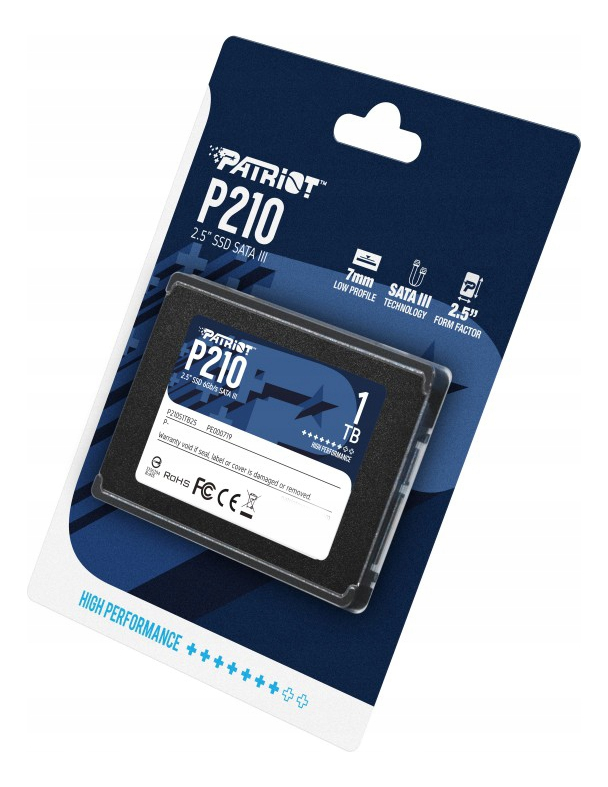 SSD 1TB PATRIOT P210 MODELO: P210S1TB25