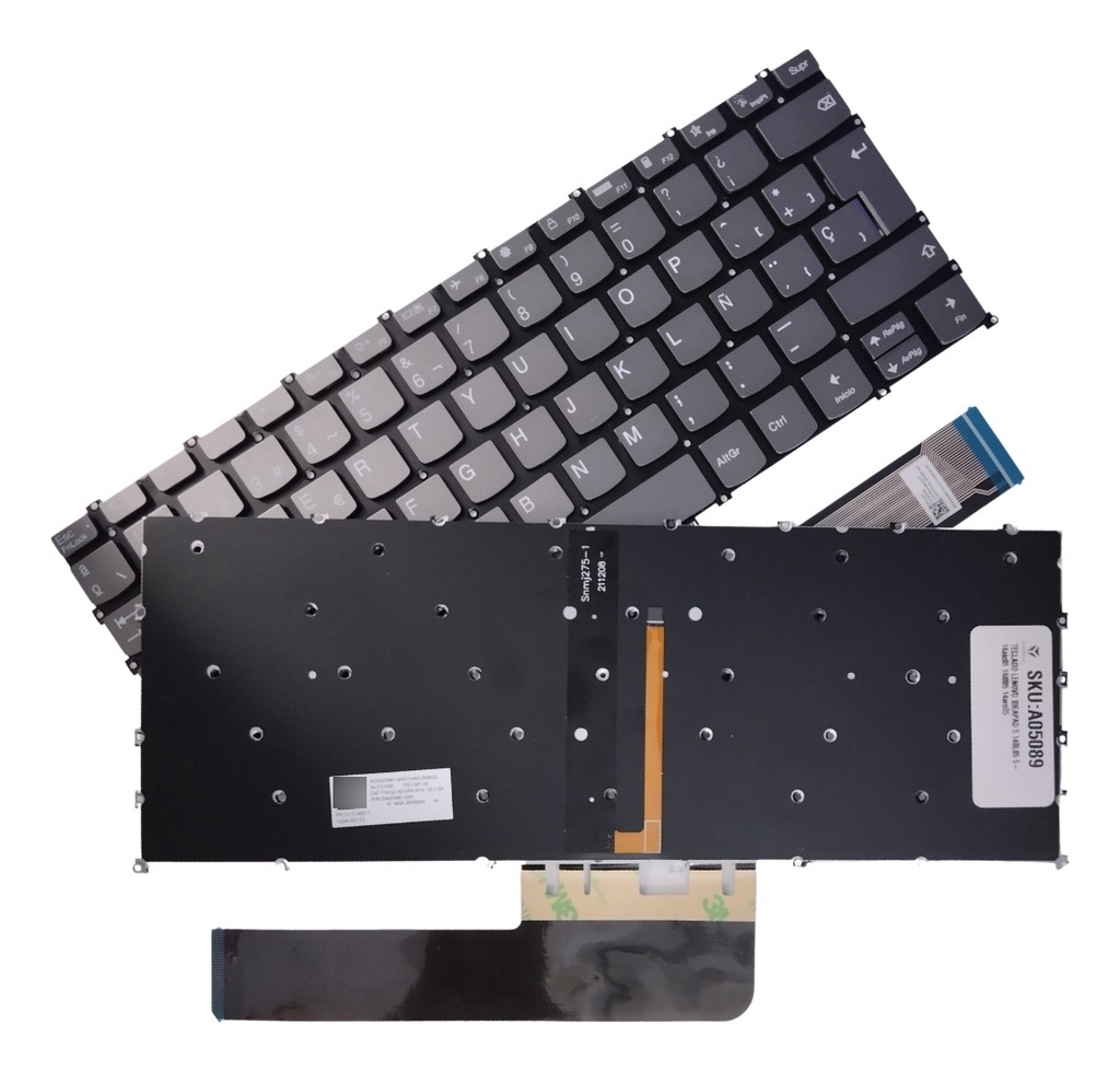 TECLADO LENOVO IDEAPAD 5 14IIL05 5-14alc05 14itl05 14are05