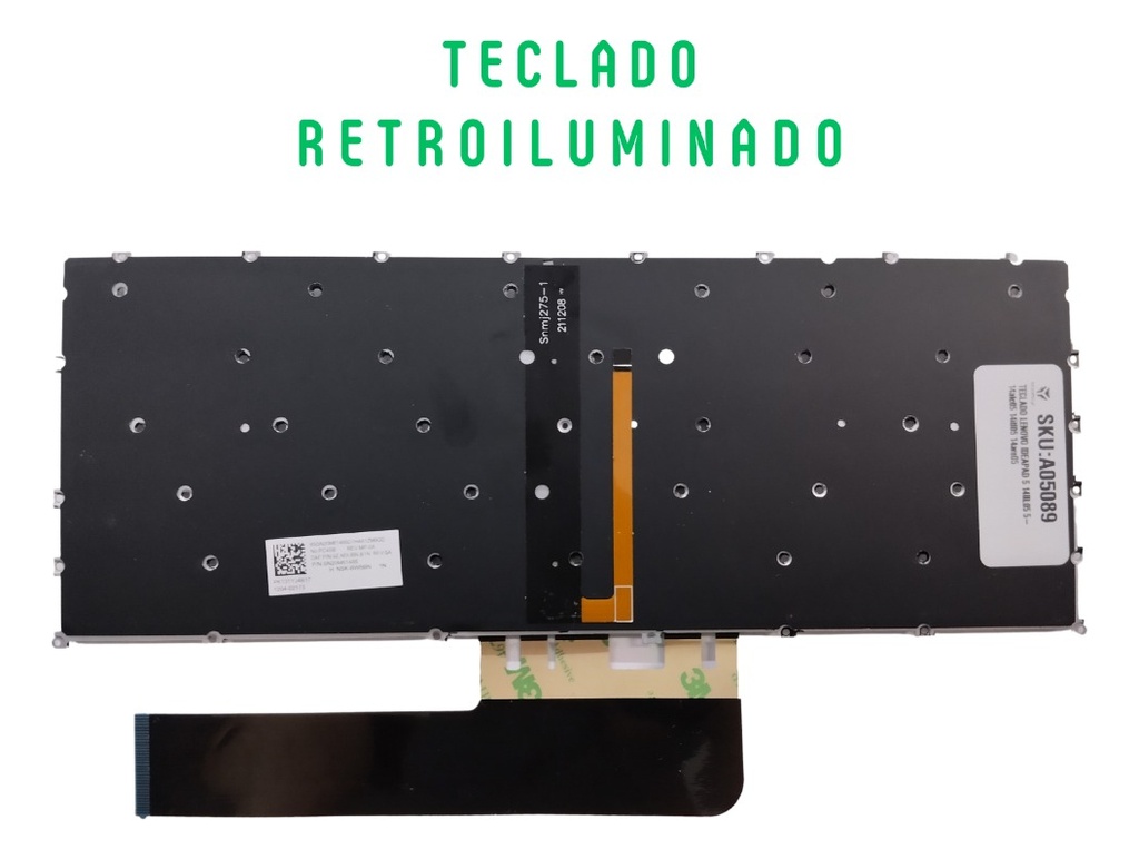 TECLADO LENOVO IDEAPAD 5 14IIL05 5-14alc05 14itl05 14are05