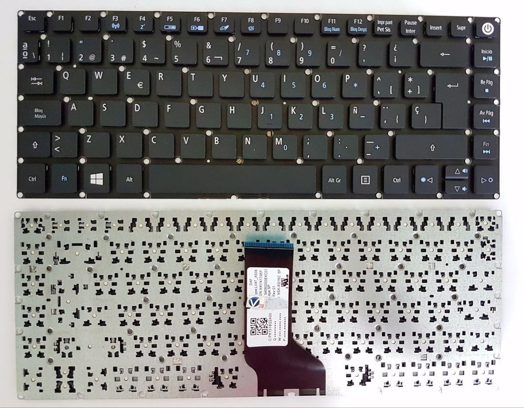 Teclado Acer Aspire E14 E5-422 / E5-473TG / ES1-420 E5-476 / E5-475