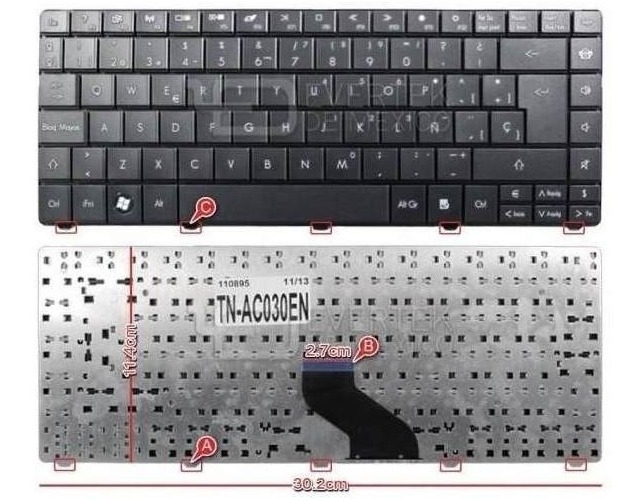 Teclado Acer Aspire E1-421 / ZQ8B / E1-431G
