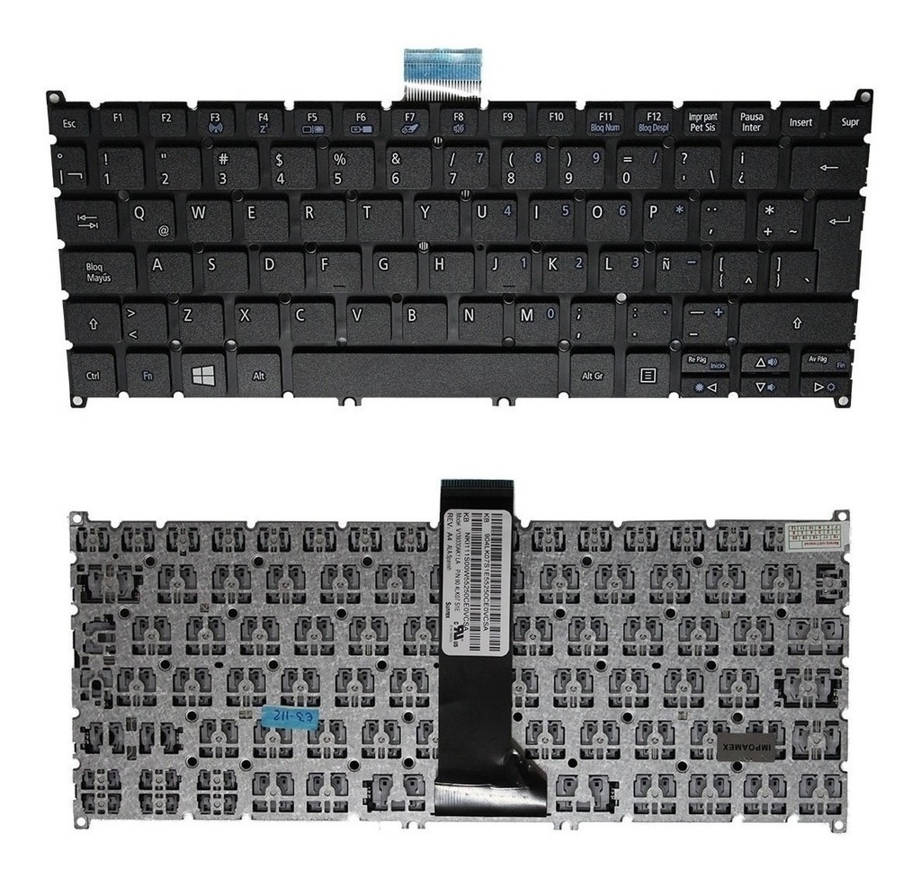 Teclado Portátil Acer Aspire E3-111 E3-112 ES1-111 ES1-111M ES1-131 ES1-311 ES1-331 V5-122