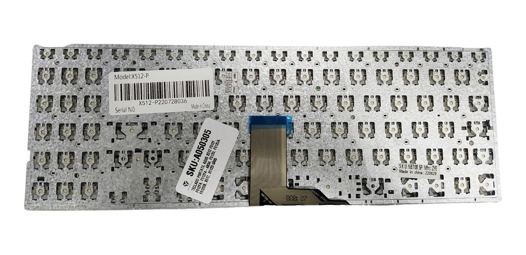 TECLADO PORTATIL ASUS X512 F512F F512FA F512FA-AB34 F512U F512UA F512UB X512 X512D