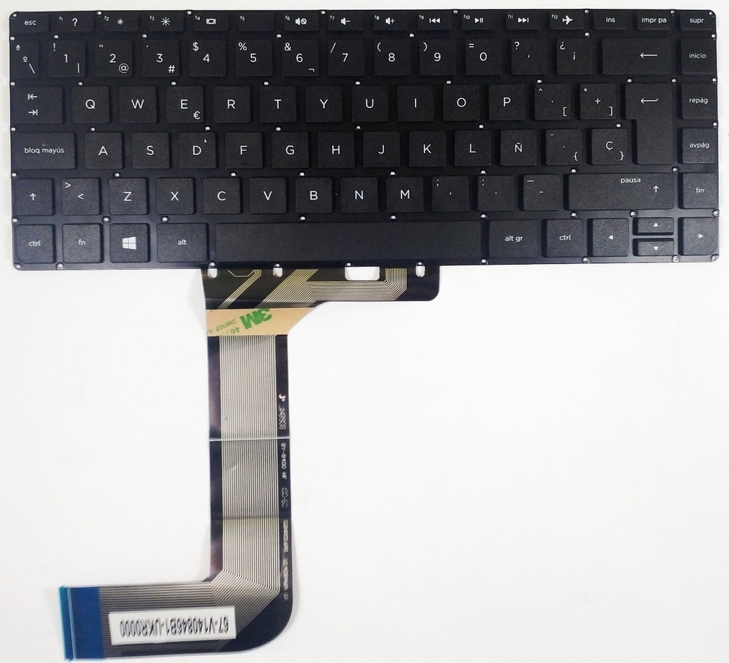 Teclado Hp 14-V 14-U 14-V006LA 14-V003 14-V009LA COLOR NEGRO