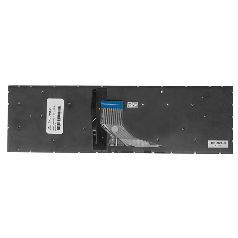 Teclado Portatil Hp 15-CW 15-CC 15-DA 15-CB 15-BW 15-DY 15-CD 15-DB 15-BR PLATEADO RETROILUMINADO