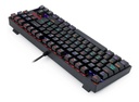 Teclado gamer Redragon Kumara K552 inglés US RAINBOW Red Switches