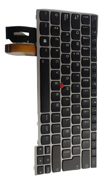 TECLADO PORTATIL LENOVO THINKPAD E480 L480 L380 E490 GRIS