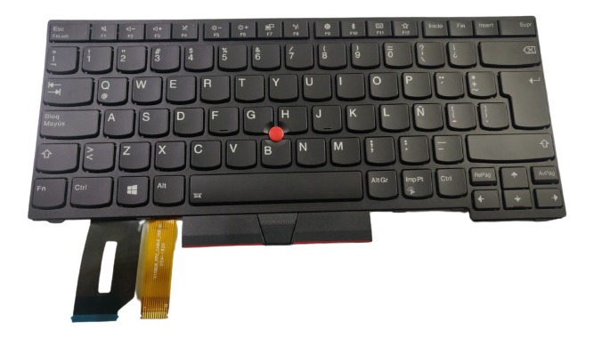 TECLADO PORTATIL LENOVO THINKPAD E480 L480 L380 YOGA T480 T480S T490 NEGRO