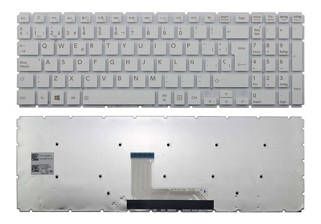 Teclado Portátil Satellite L50-B / C55-C5270 / S55-C