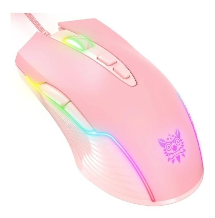 MOUSE GAMER CW905 PINK ONIKUMA