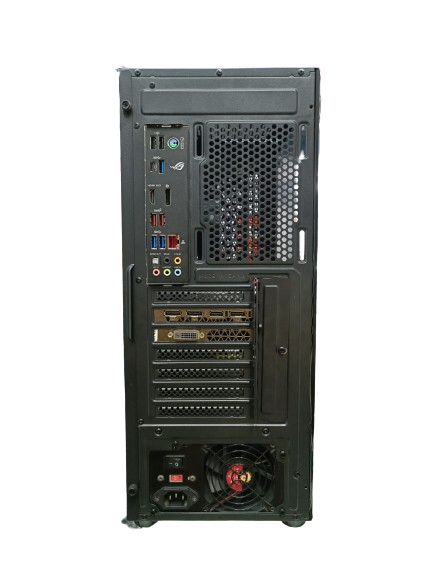 CPU UNITEC X3106B RYZEN 3400G B.ASUS ROG B450-F DDR4 16GB M.2 NVME 500GB FUENTE 550W T.V 1060 6GB