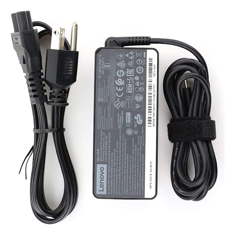 Cargador Original Lenovo T450 T460 T460s 20v 3.25a Usb