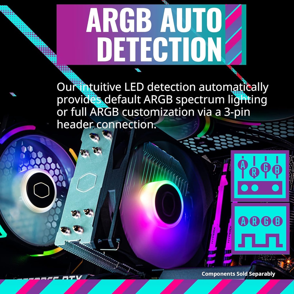 COOLER COOLER MASTER HYPER 212 RGB SPECTRUM V3