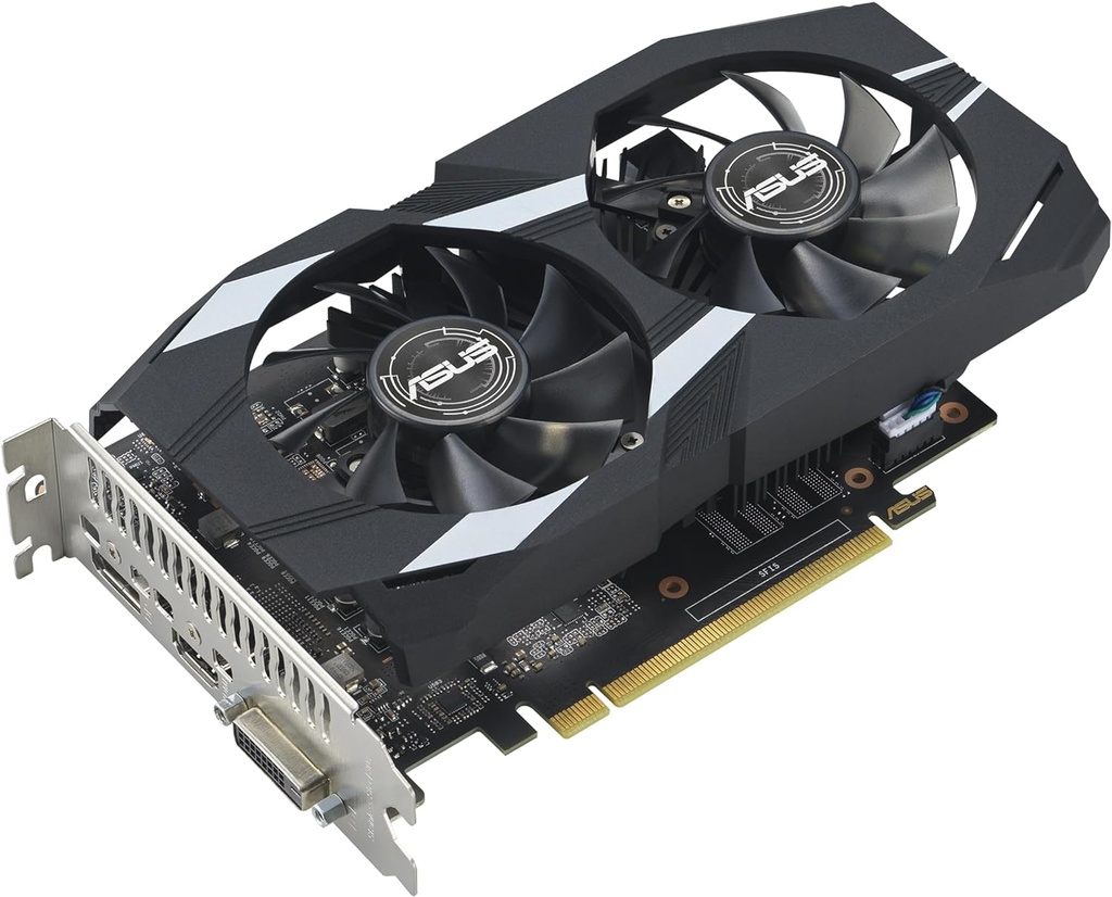TARJETA DE VIDEO ASUS GEFORCE GTX 1650 DUAL GDDR6 4G