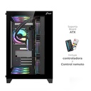CHASIS GAMER DARNESS JX126 NEGRO / 6 COOLERS ARGB
