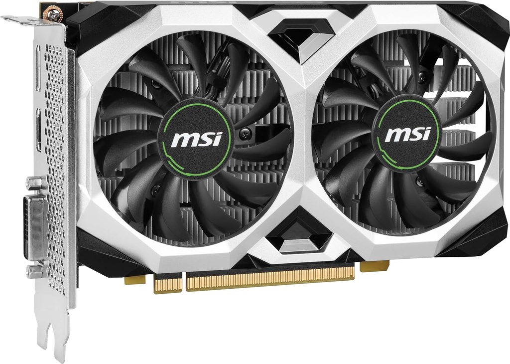 MSI Gaming GeForce GTX 1650 HDMI/DP/DVI 4GB GDRR6 D6 Ventus XS OCV3