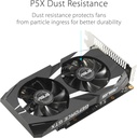 ASUS Dual GeForce® GTX 1650 V2 OC Edition 4 GB GDDR6 (PCIE 3.0, memoria GDDR6 de 4 GB