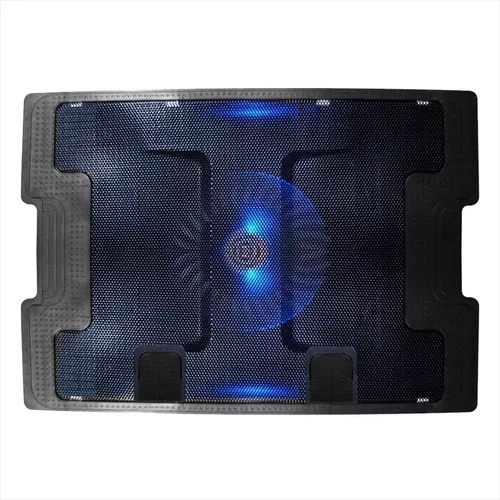 BASE PORTATIL 1 VENTILADOR PLEGABLE NEGRO MOD:638B