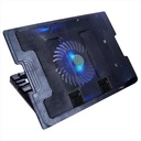 BASE PORTATIL 1 VENTILADOR PLEGABLE NEGRO MOD:638B
