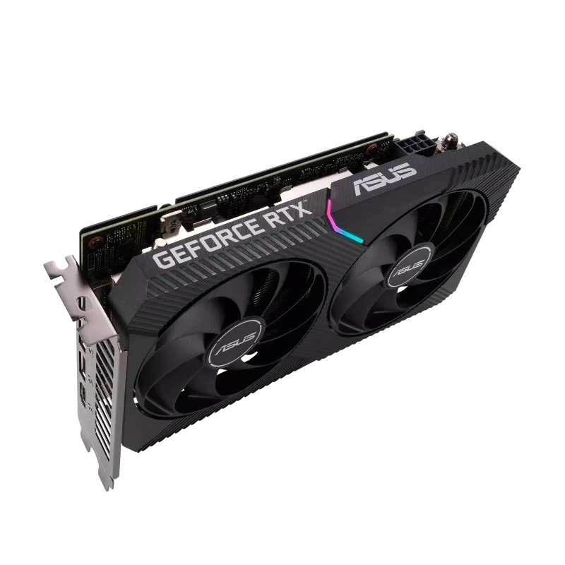 ASUS Tarjeta gráfica dual NVIDIA GeForce RTX 3050 OC Edition Gaming - PCIe 4.0, memoria GDDR6 de 8 GB