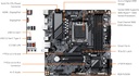 GIGABYTE B650M D3HP (AM5/ LGA 1718/ AMD/ B650/ Micro ATX