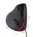 MOUSE ERGONOMICO USB 2ND GENERACION NEGRO