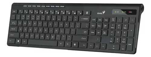 Tecado SlimStar Genius 7230 teclas tipo chocolate