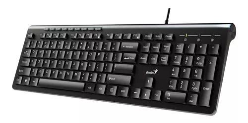 Teclado Genius RS2,SlimStar 230II,SP,BLK,USB