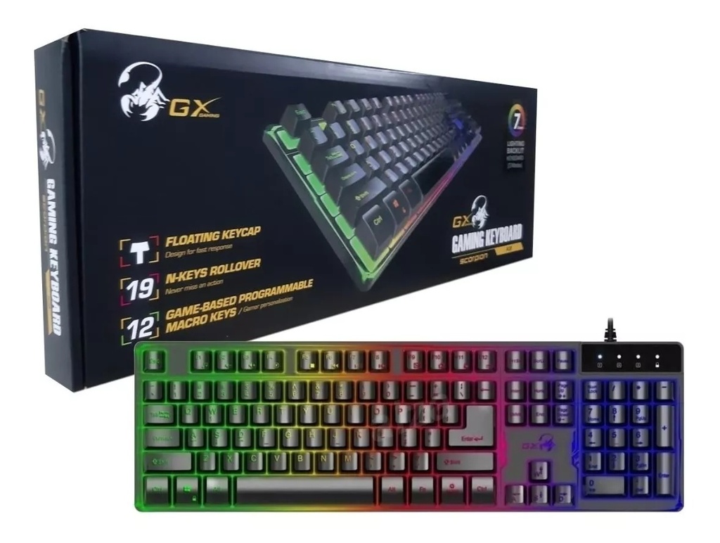 Teclado gamer Genius Scorpion K8 Ingles