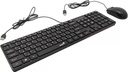 Combo teclado + Mouse Genius SlimStar C126 Alambrico USB Negro